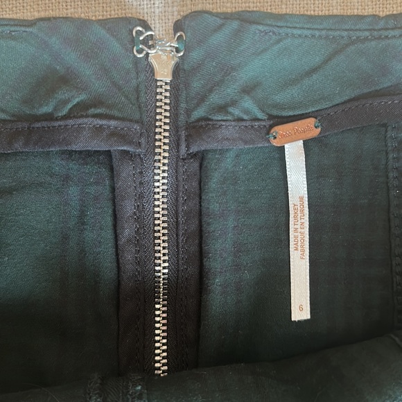 Free People Plaid Mini Skirt - Picture 4 of 8